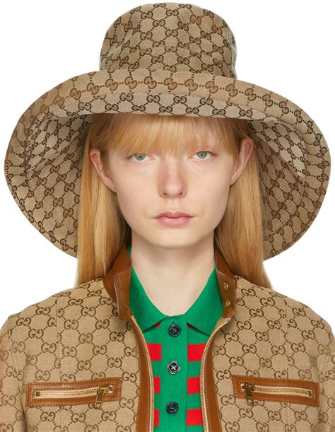 Gucci wide brim hat code